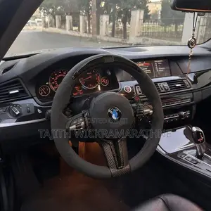 Suede BMW Steering Wheel