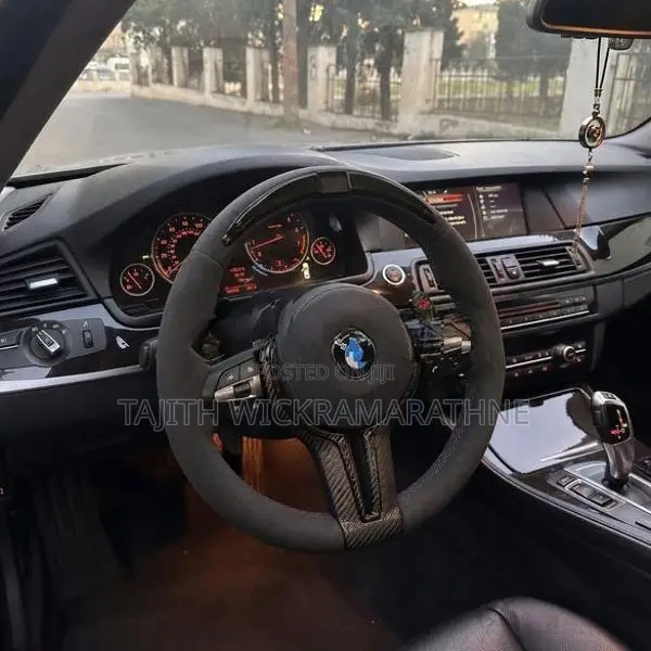 Suede BMW Steering Wheel