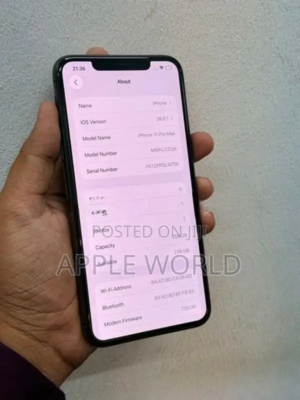 Apple iPhone 11 Pro Max 256GB (Used)