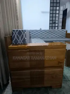Teak L Shape Sofa Set with Tea Table