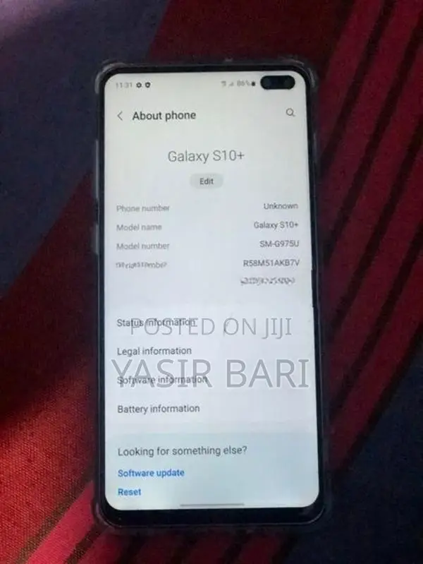 Samsung Galaxy S10 Plus (Used)