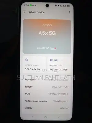 Oppo A5x 5G (Used)