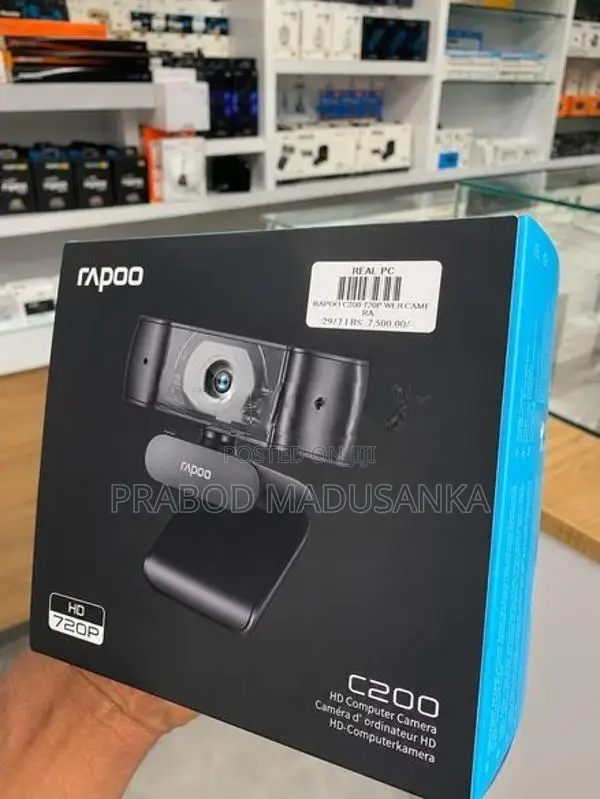 Rapoo C200 HD 720P USB Webcam Brand New