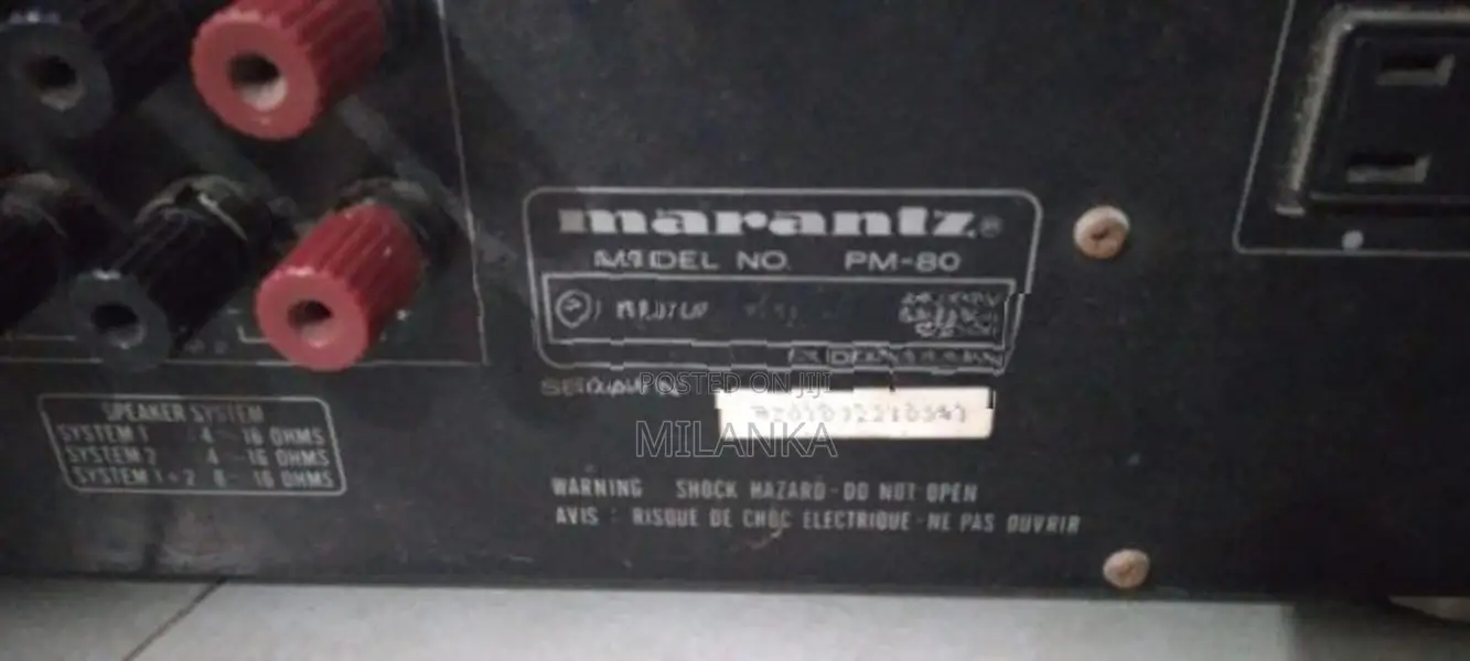 Marantz PM-80 Amplifier