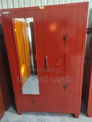 New 6x4 Steel Cupboard With Mirror (D7)