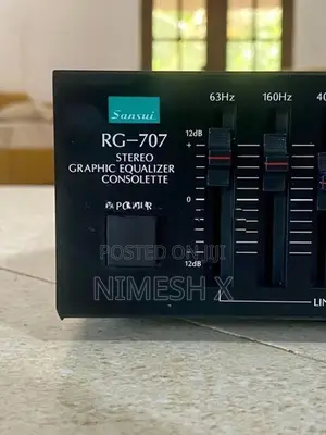 Sansui Reverberation Equalizer