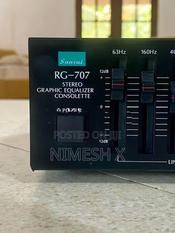 Sansui Reverberation Equalizer