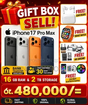 New Apple iPhone 17 Pro Max 2 TB Orange