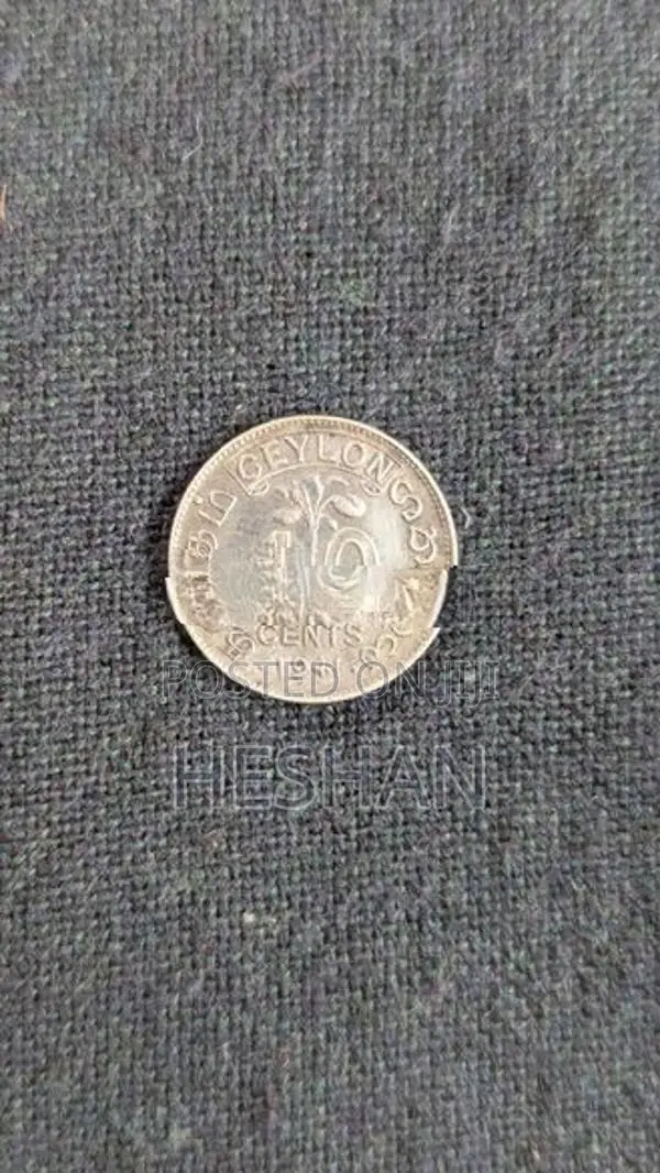 King George VI 10 Cents Silver Coin