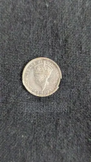 King George VI 10 Cents Silver Coin