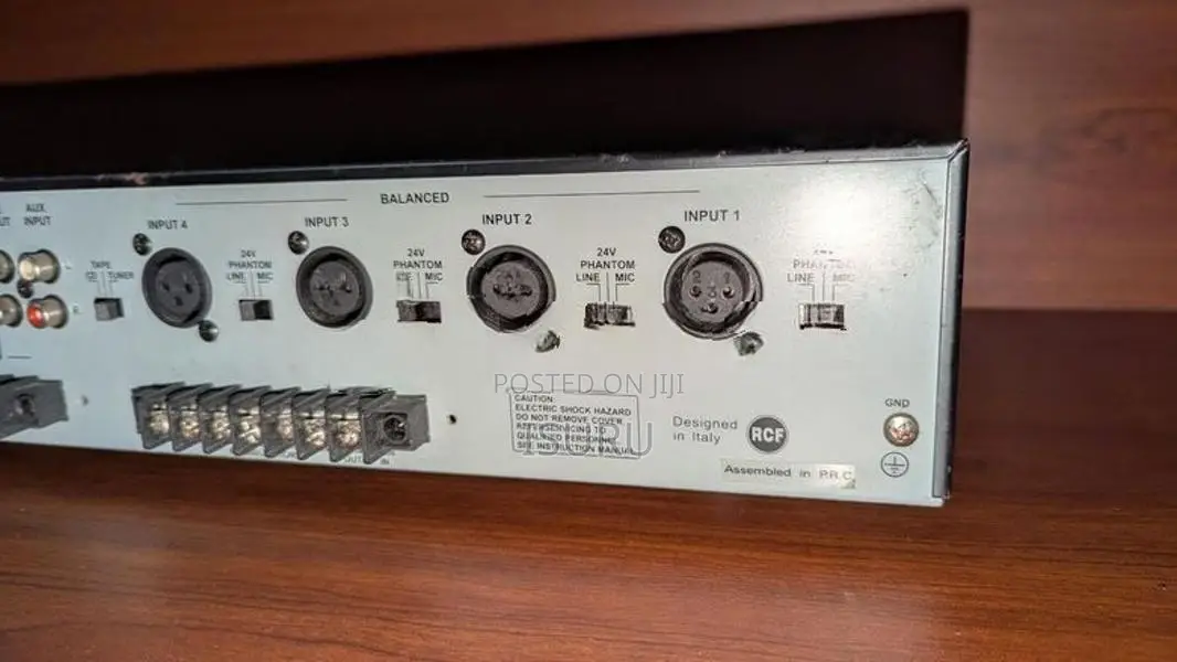 RCF AM1125 MK II Commercial P.A. Mixer Amplifier