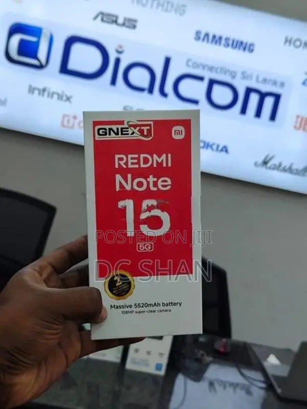 Xiaomi Redmi Note 15 5G 256GB 8GB (Brand New)