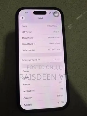 Apple iPhone 16 Pro (Used)