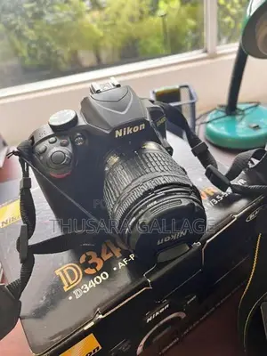 Nikon D3400 DSLR Camera With 18-55mm Lens