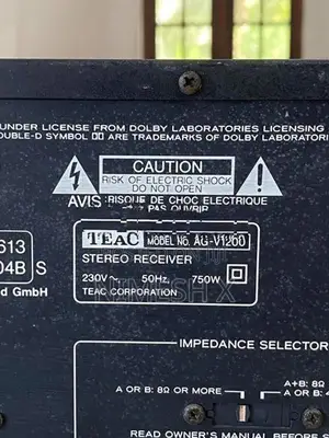 Teac High End Av Receiver Amplifier