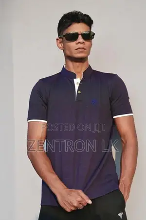 WAFFLE CUT CHINESE COLLAR