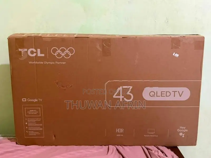 TCL 43” Inch QLED Google Smart TV