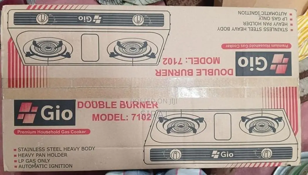 Double Burner Gas Stove
