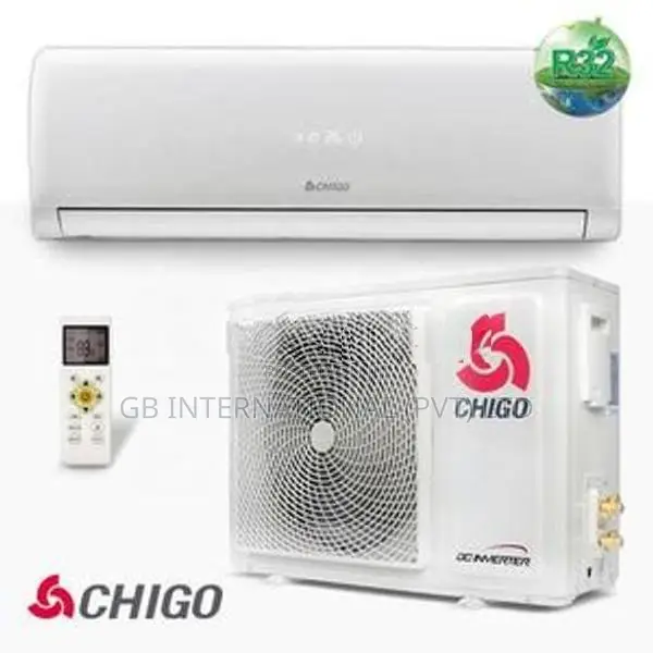 New 12000BTU CHIGO Smart Inverter (R32 Gas Refrigerant) AC