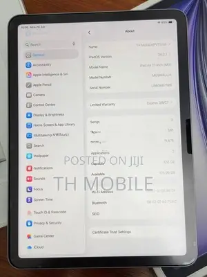 Apple iPad Air 7th Generation