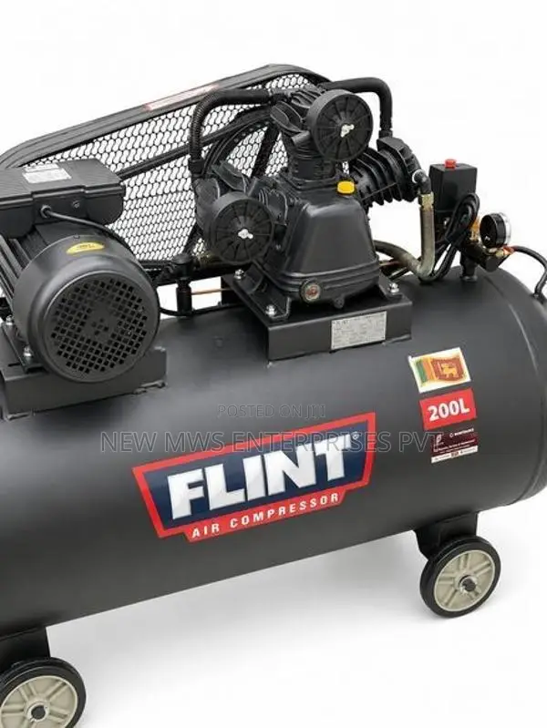 FLINT 4HP Air Compressor – 2 Head
