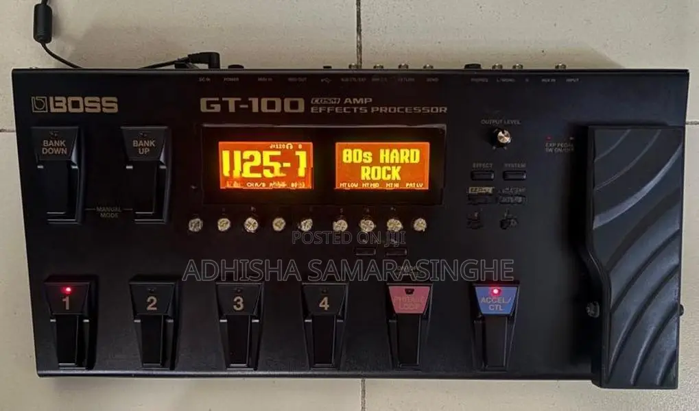 Boss GT-100 Guitar Multi Effects Processor