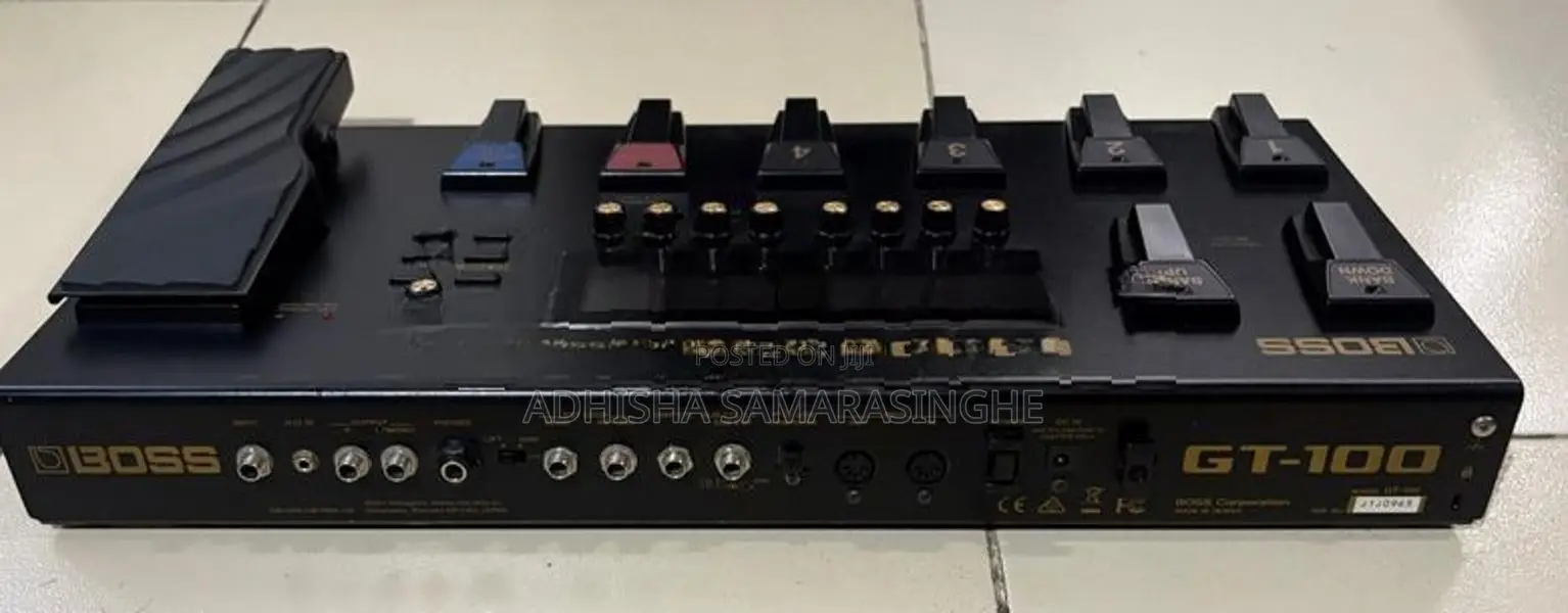Boss GT-100 Guitar Multi Effects Processor