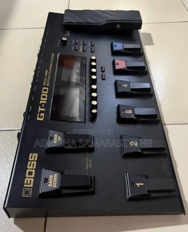 Boss GT-100 Guitar Multi Effects Processor