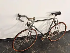 A racing Bicycle with mountain