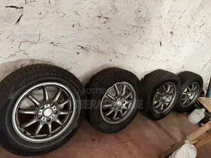 4 TYRES WITH ALLOY WHEELS