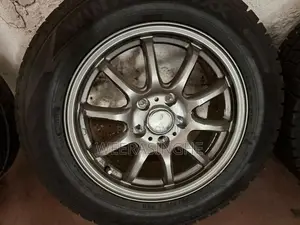 4 TYRES WITH ALLOY WHEELS