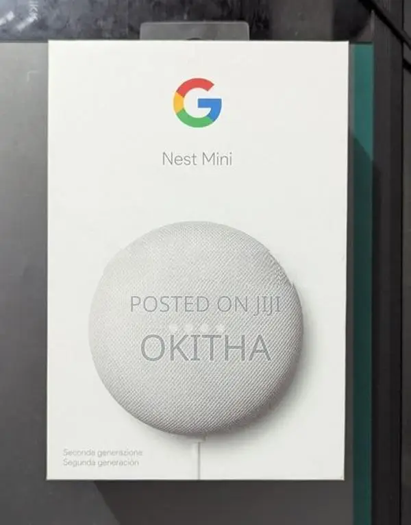 Google Nest Mini 2nd Generation Smart Speaker