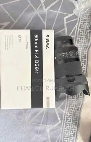 Sony Sigma Art 1.4f 50mm DG DN Lens
