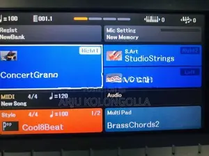 Yamaha PSR SX600 Keyboard