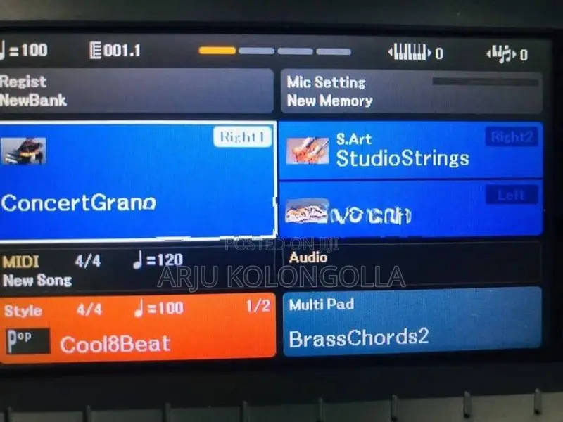 Yamaha PSR SX600 Keyboard