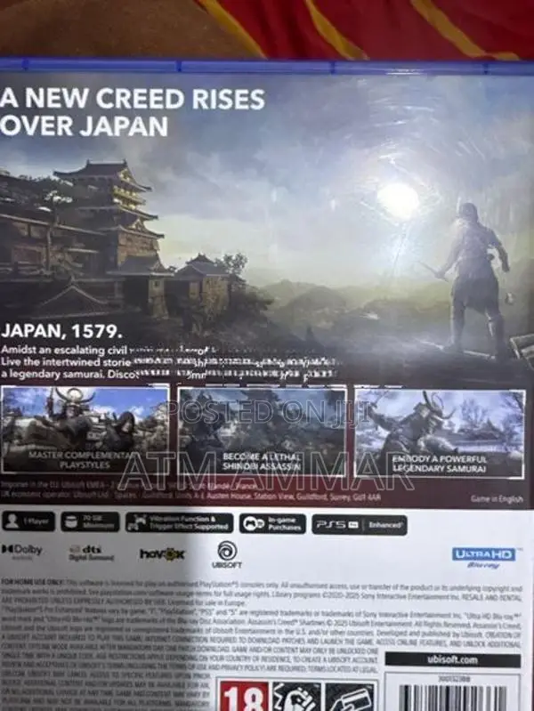 Assassins Creed Shadow Game