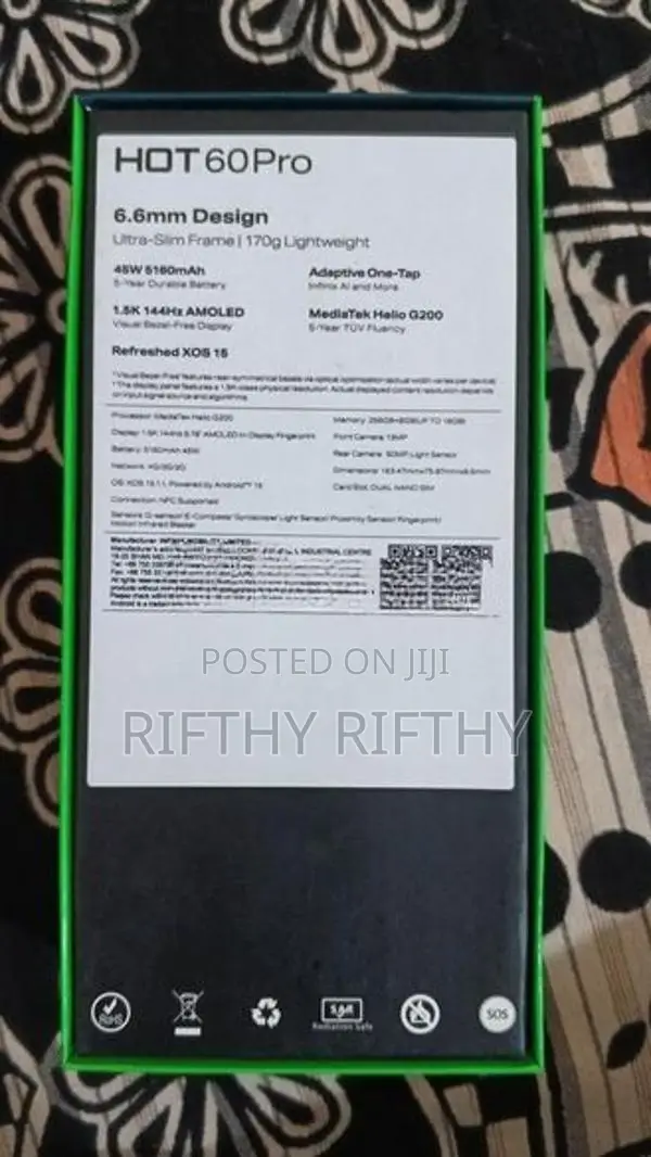 Infinix Hot 60 Pro (Used)