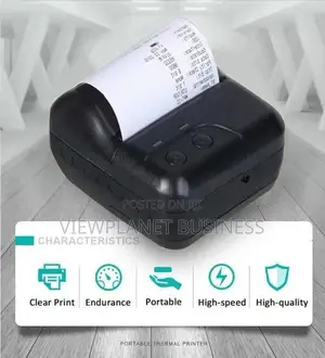 Mobile Printer Portable Wireless Bluetooth 80mm 3 Inch