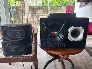 Car Jbl Sub with Pioneer Speaker