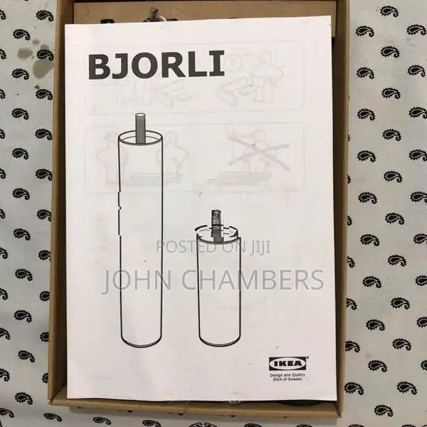 IKEA Stainless Steel Furniture Legs