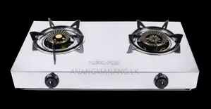 AIKO Gas Cooker Stainless Steel 2 Burner