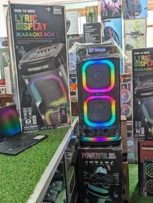 Brodu BTS-2121 High Power Outdoor Party Speakers with Dual Mic (200W)