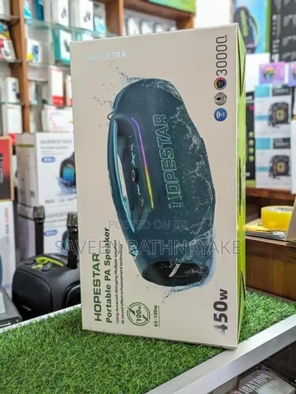 Hopestar A60 Ultra High Power Outdoor Boombox Speakers (450W)