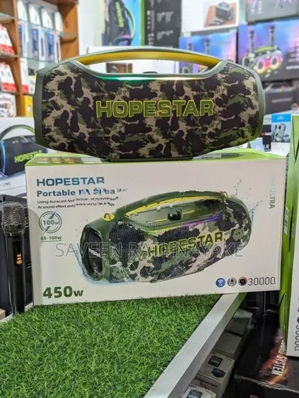 Hopestar A60 Ultra High Power Outdoor Boombox Speakers (450W)