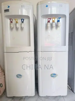 Water Dispenser Standing 3 Tap White Aqua Safe
