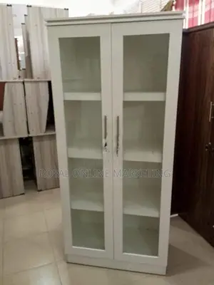 White Melamine Office Cupboard (K-20)