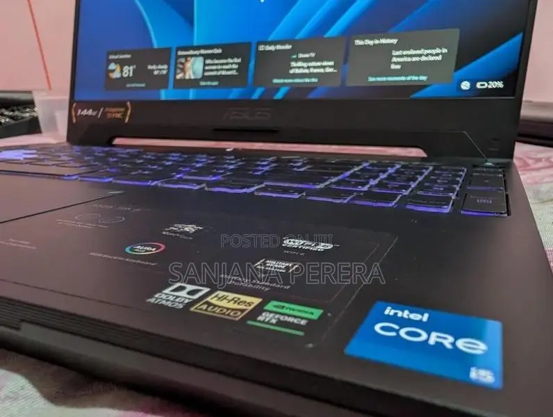Asus TUF F15 RTX 3050 Laptop