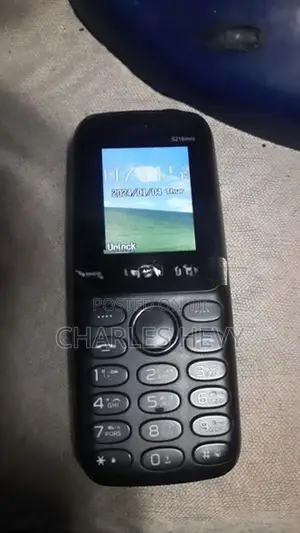 Black view SBC button phone (Used)