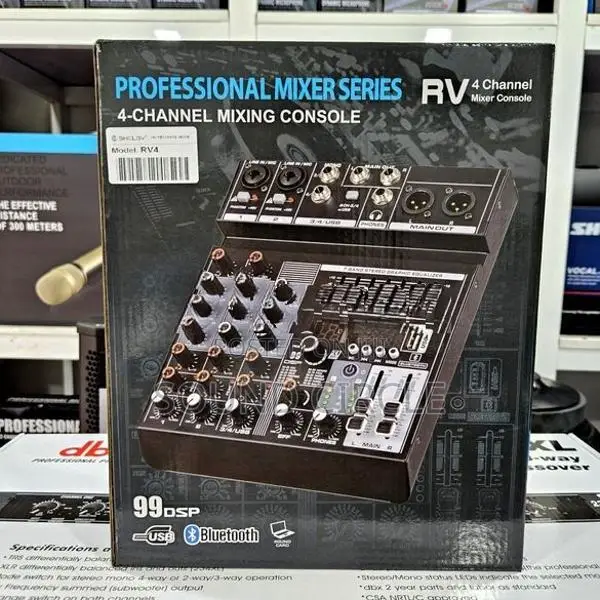 Shelby 4 Channel Mixer RV-4