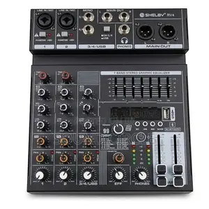 Shelby 4 Channel Mixer RV-4